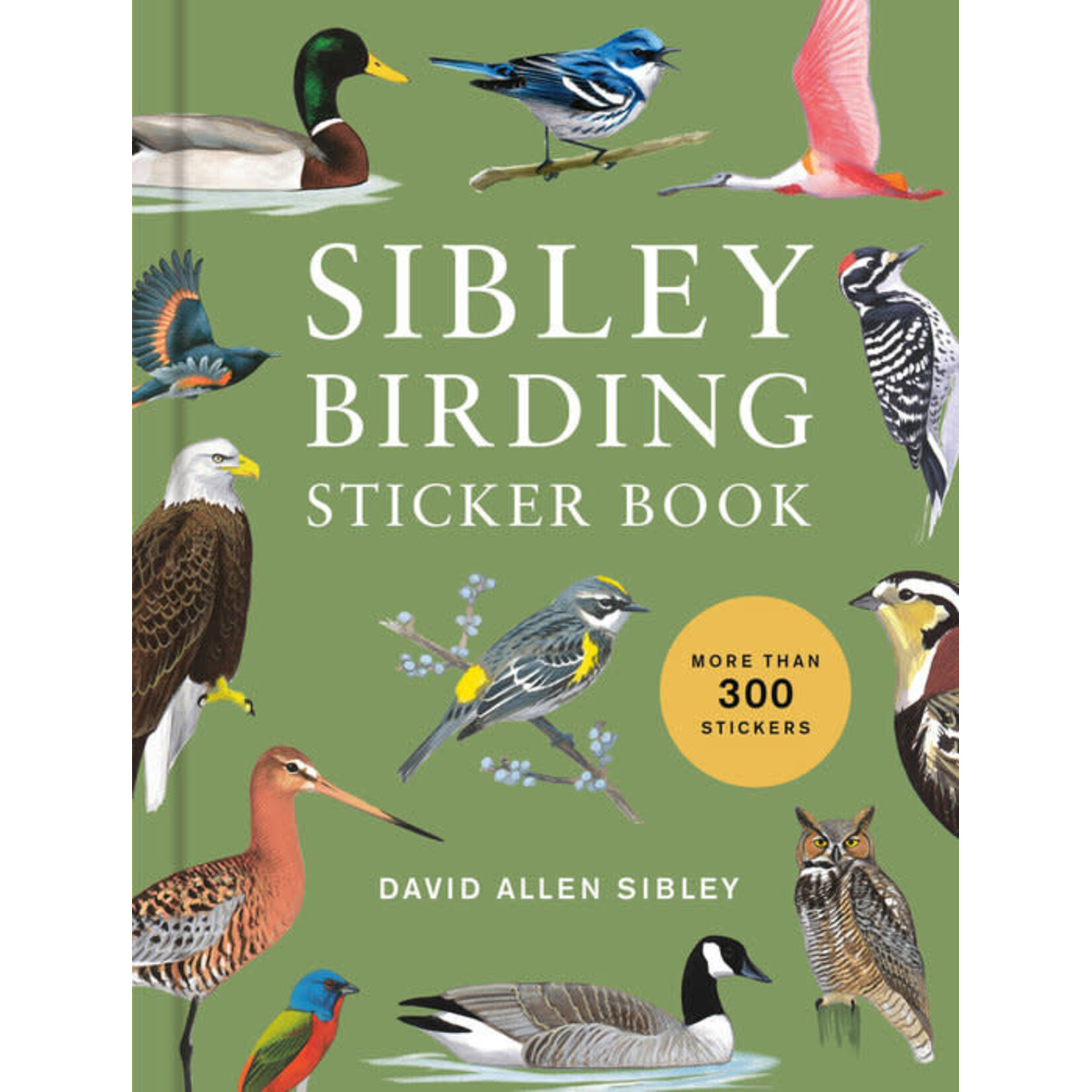 Sibley Birding Sticker Book