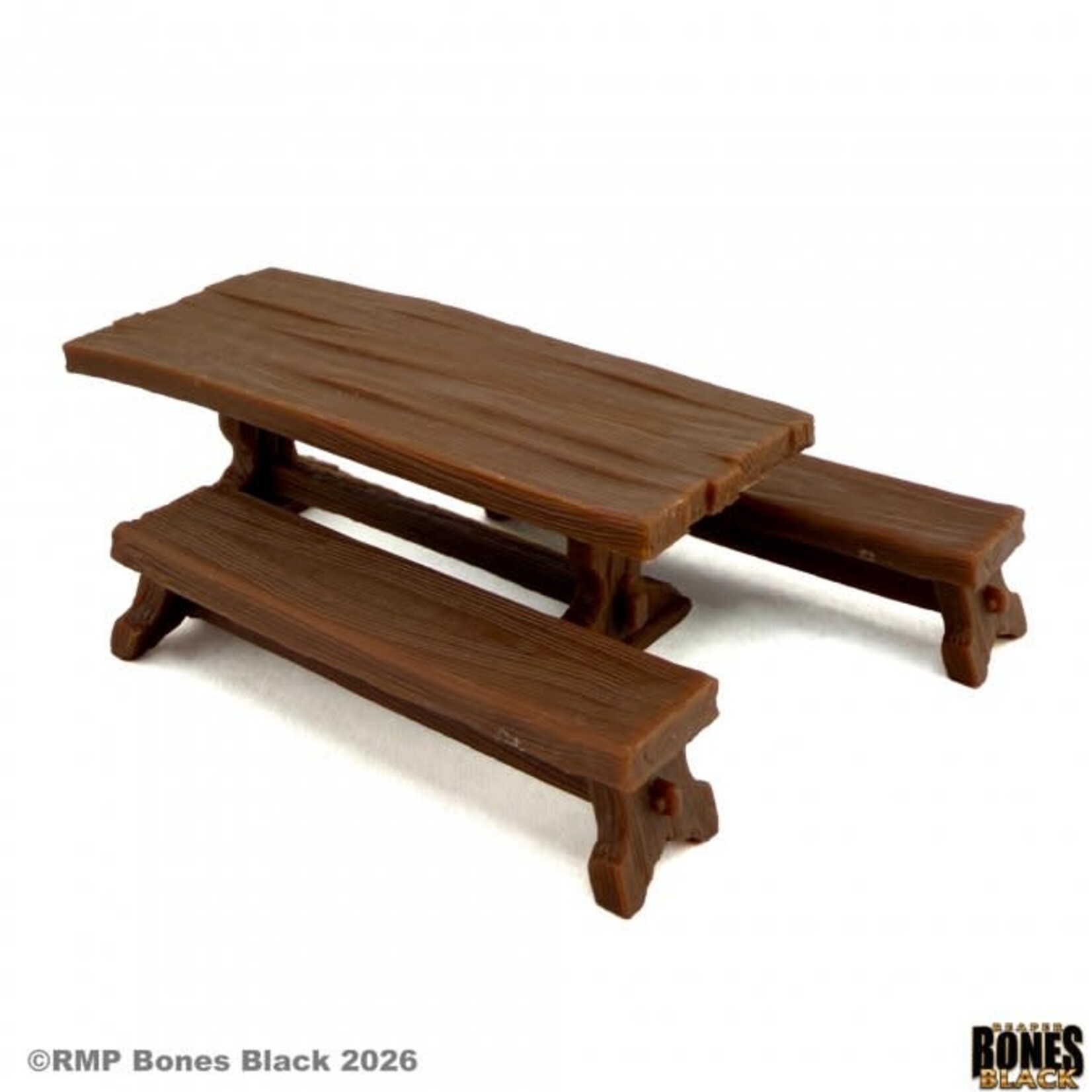 Table and Benches (Unpainted)