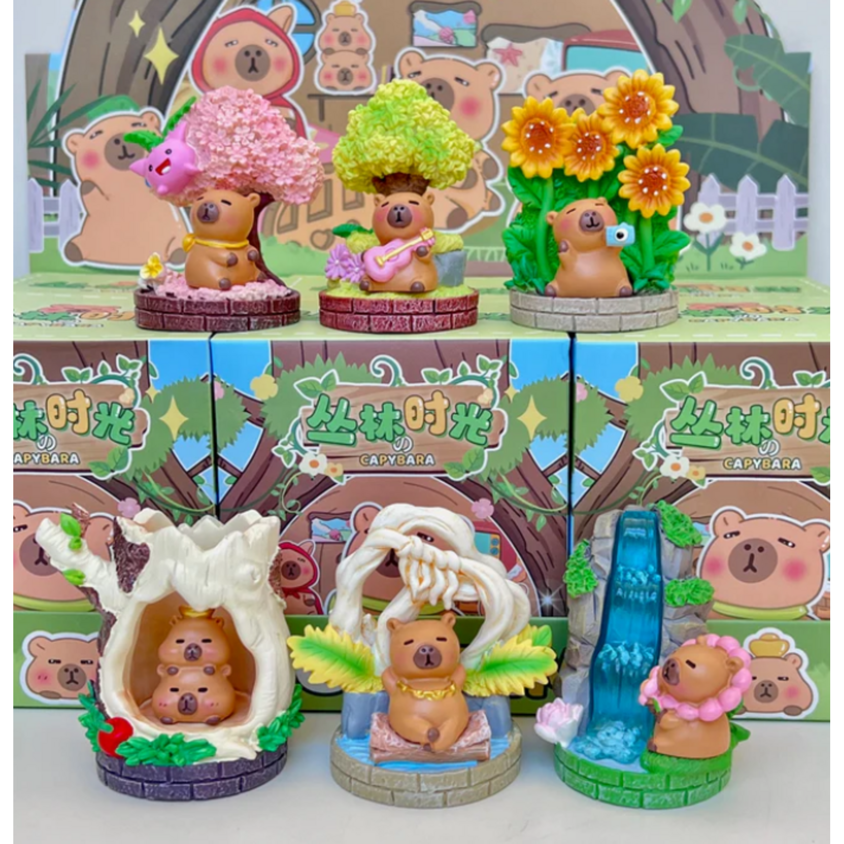 Capybara Forest Figurine Blind Box
