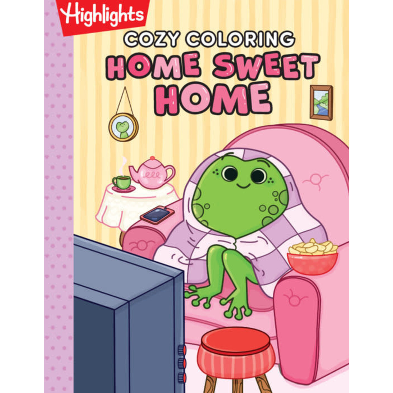 Cozy Coloring Home Sweet Home
