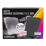 Gamegenic Matte Double Sleeving Pack Black (100 of each) (New)