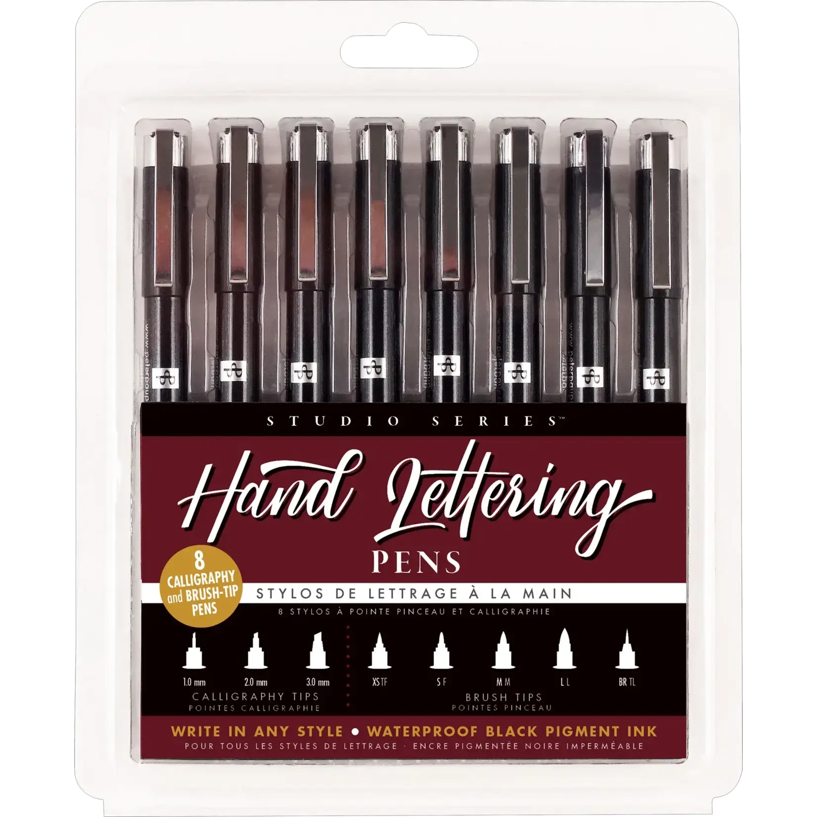 Peter Pauper Press Studio Series Hand Lettering Pens