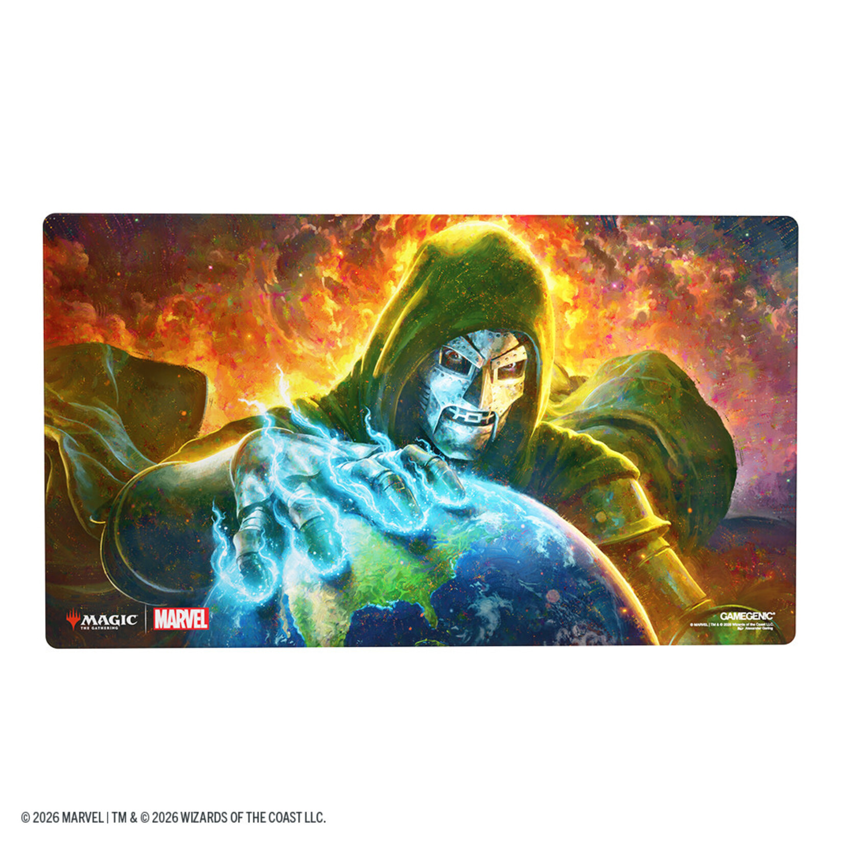 Gamegenic Marvel Super Heroes Shiny Playmat Doom Reigns Supreme