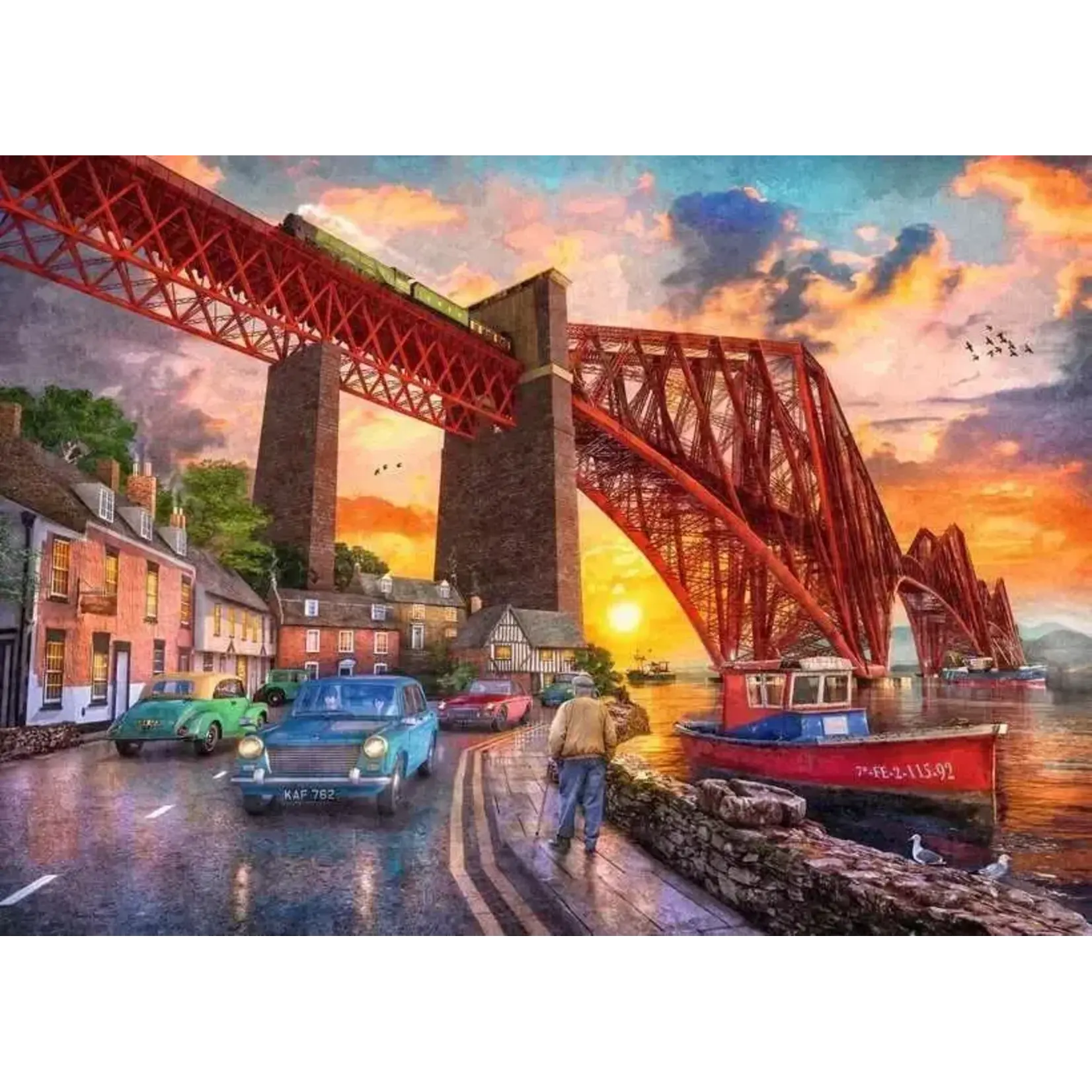 Ravensburger Forth Bridge at Sunset
