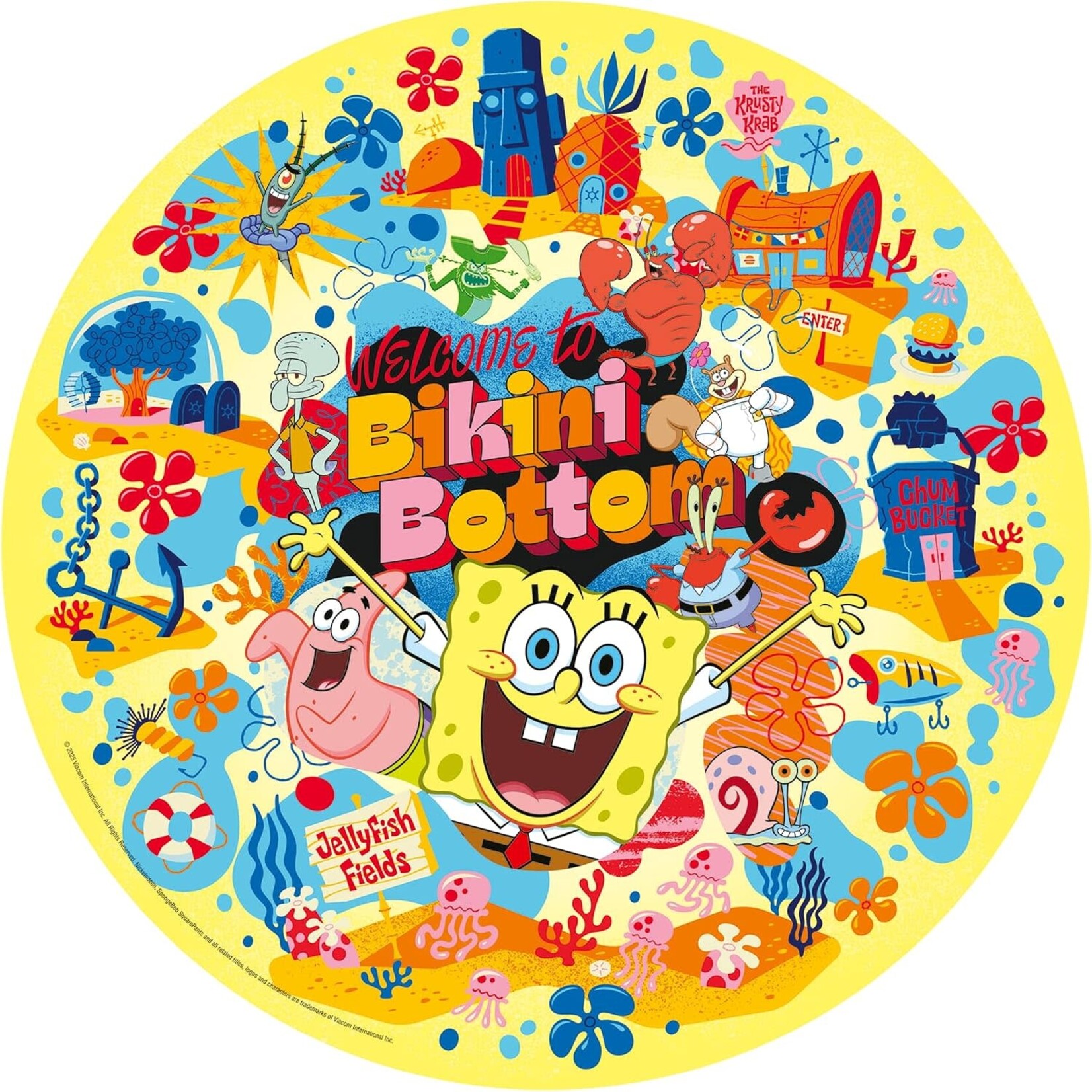 Ravensburger Spongebob Squarepants Round Puzzle