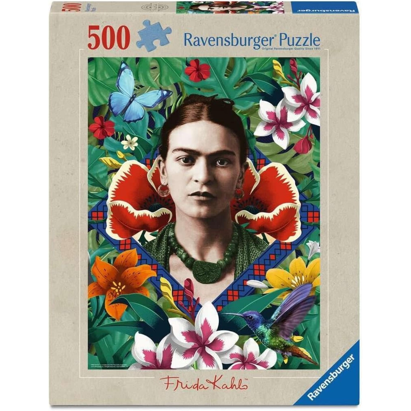 Ravensburger Frida Kahlo, Blooming Fantasy