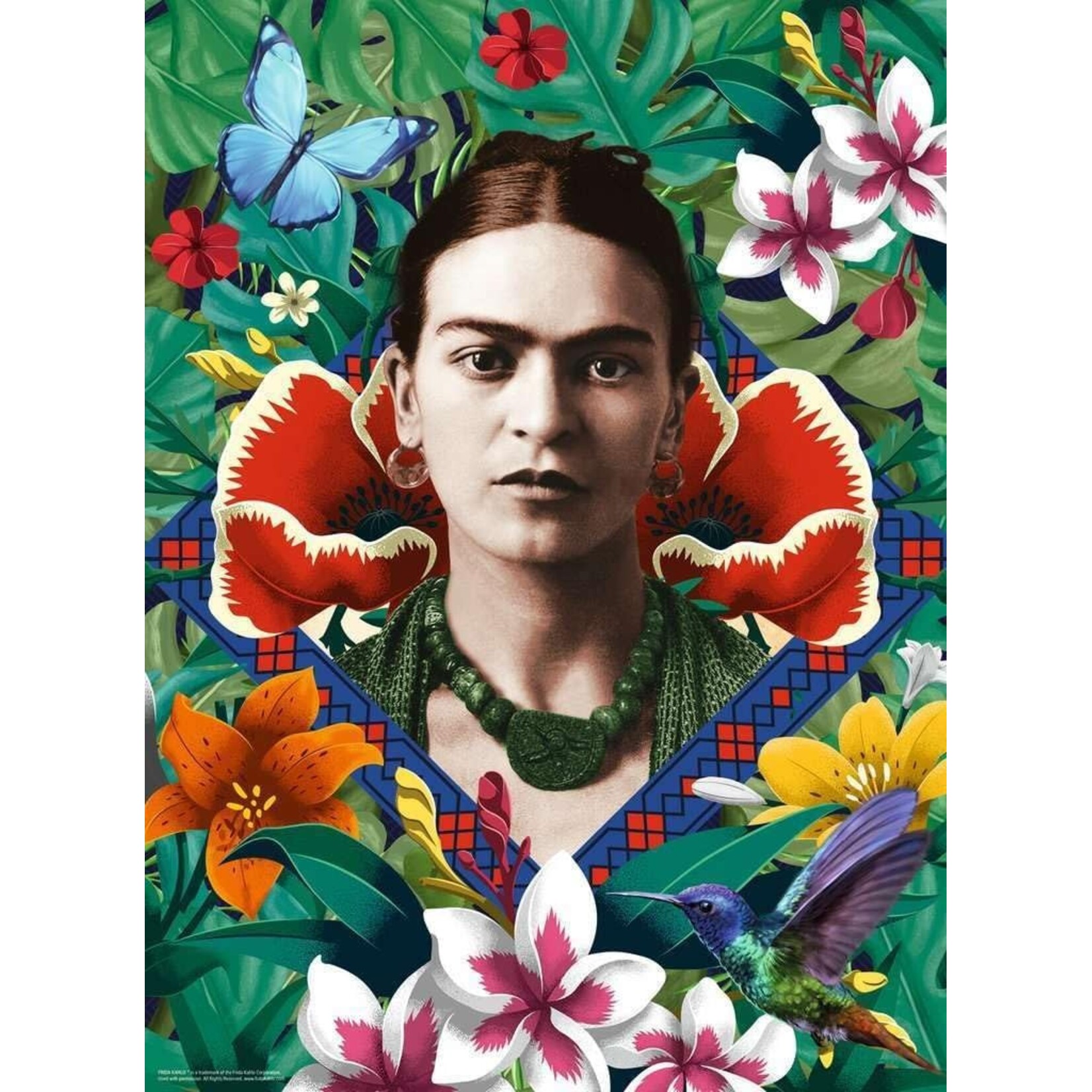 Ravensburger Frida Kahlo, Blooming Fantasy