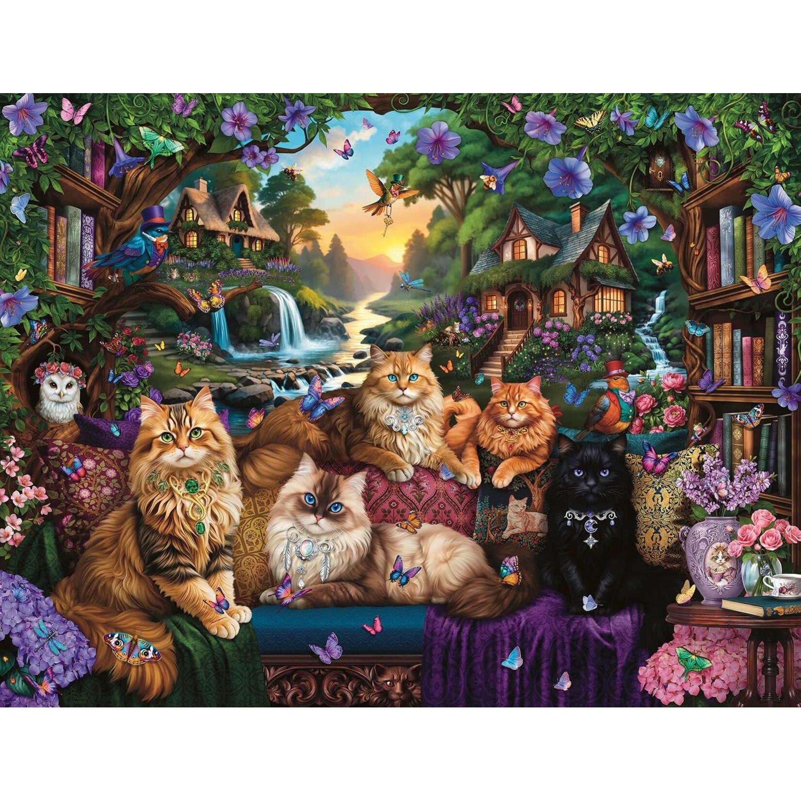 Ravensburger Cat Tail Cottage