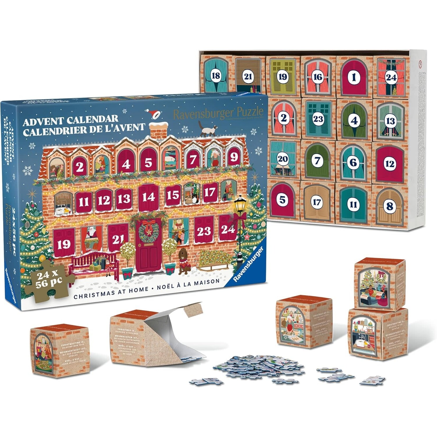 Ravensburger Puzzle Advent Calendar 2026 Christmas at Home