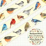 Allison Stoiser Art Backyard Birds Washi Tape
