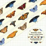 Allison Stoiser Art Butterflies of the Eastern United States Washi Tape