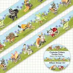 Allison Stoiser Art Costume Critters Garden Party Washi Tape