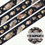 Allison Stoiser Art North American Owls Gold Foil Washi Tape