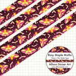 Allison Stoiser Art Rosy Maple Moth Washi Tape