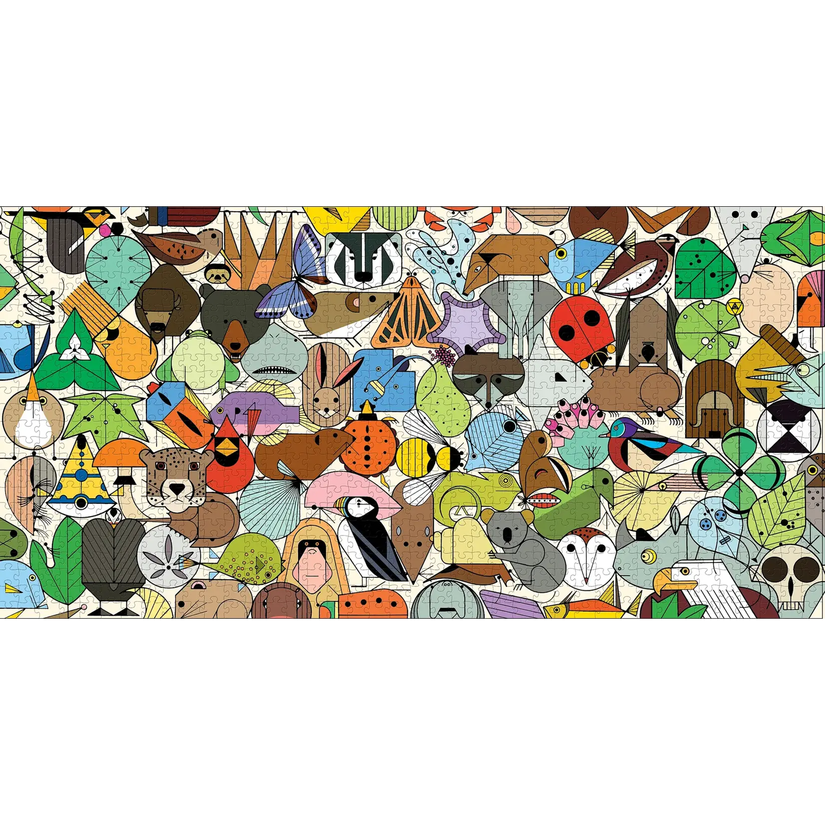 Pomegranate Charley Harper Beguiled by the Wild
