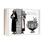 Pomegranate Edward Gorey Mysterious Messages Boxed Notecard Assortment
