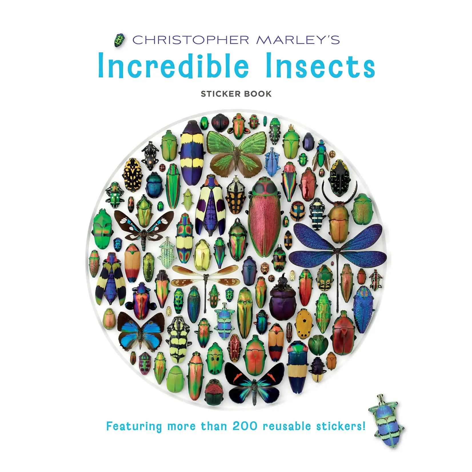 Pomegranate Christopher Marley's Incredible Insects Sticker Book