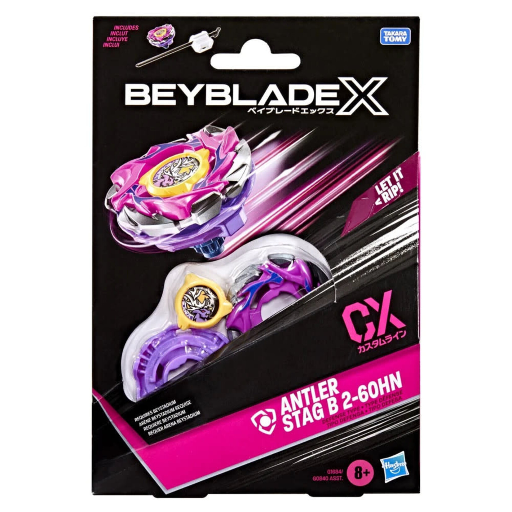 Hasbro Beyblade X Antler Stag B 2-60HN CX Starter Pack Set