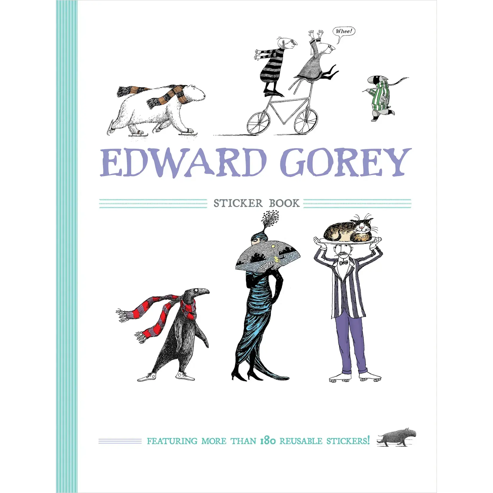 Pomegranate Edward Gorey Sticker Book