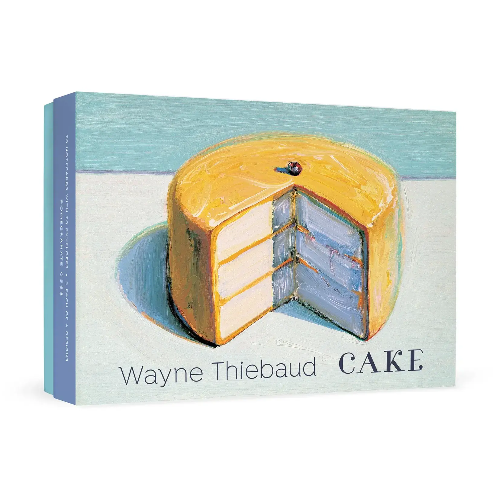 Pomegranate Wayne Thiebaud Cake Boxed Notecard Assortment