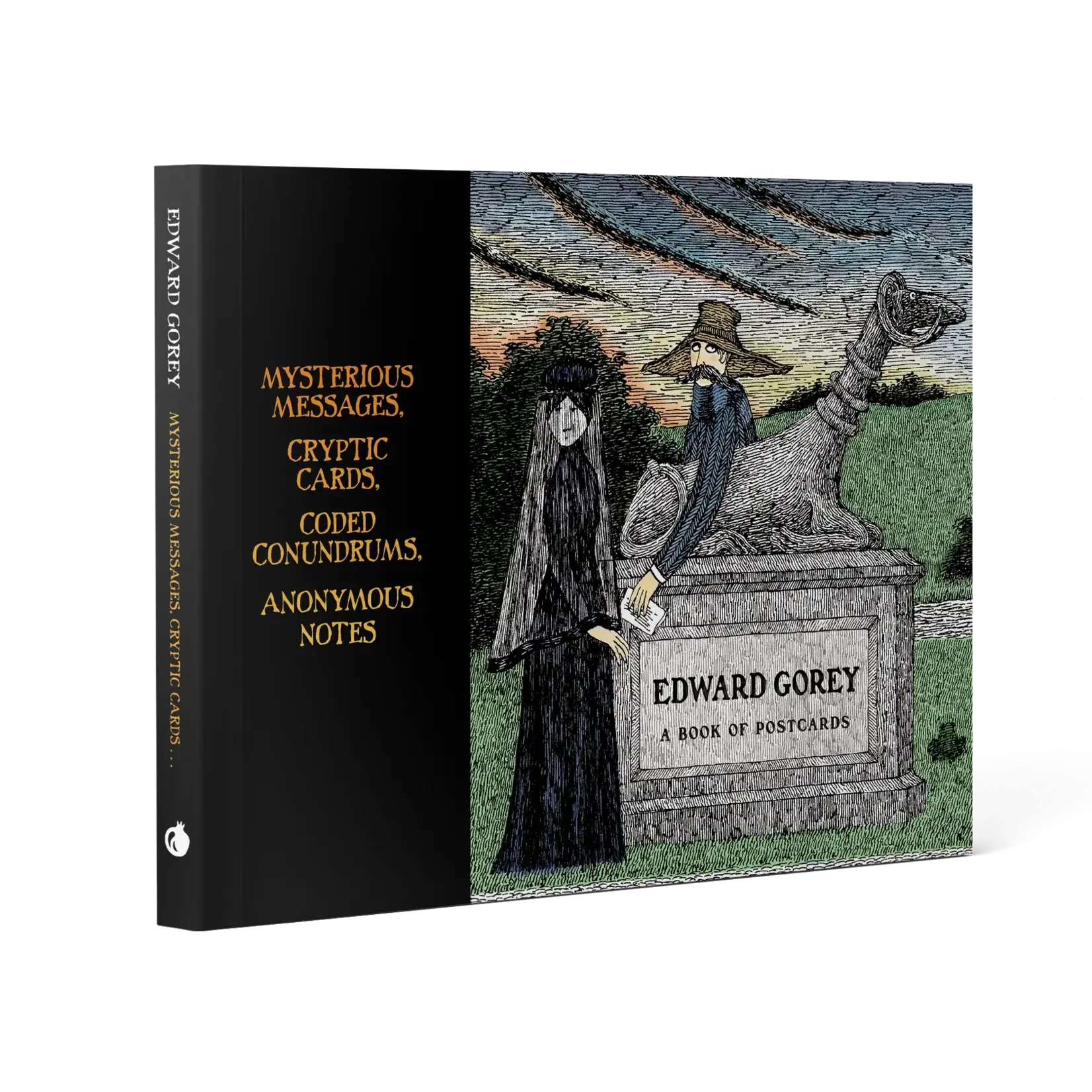 Pomegranate Edward Gorey Mysterious Messages, Cryptic Cards, Coded Conundrums, Anonymous Notes Book of Postcards