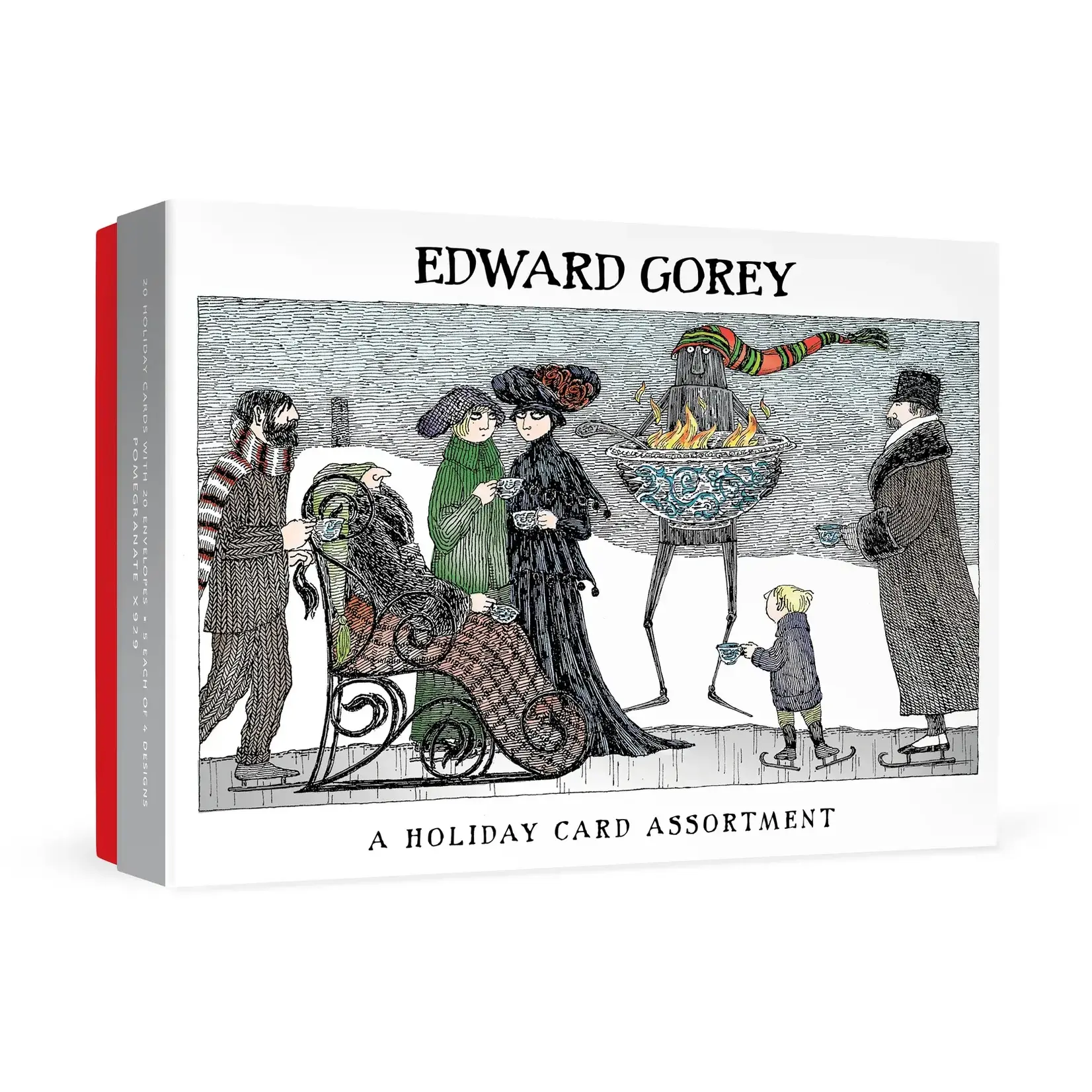 Pomegranate Edward Gorey Holiday Card Assortment