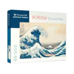Pomegranate Hokusai The Great Wave 500-Piece Puzzle