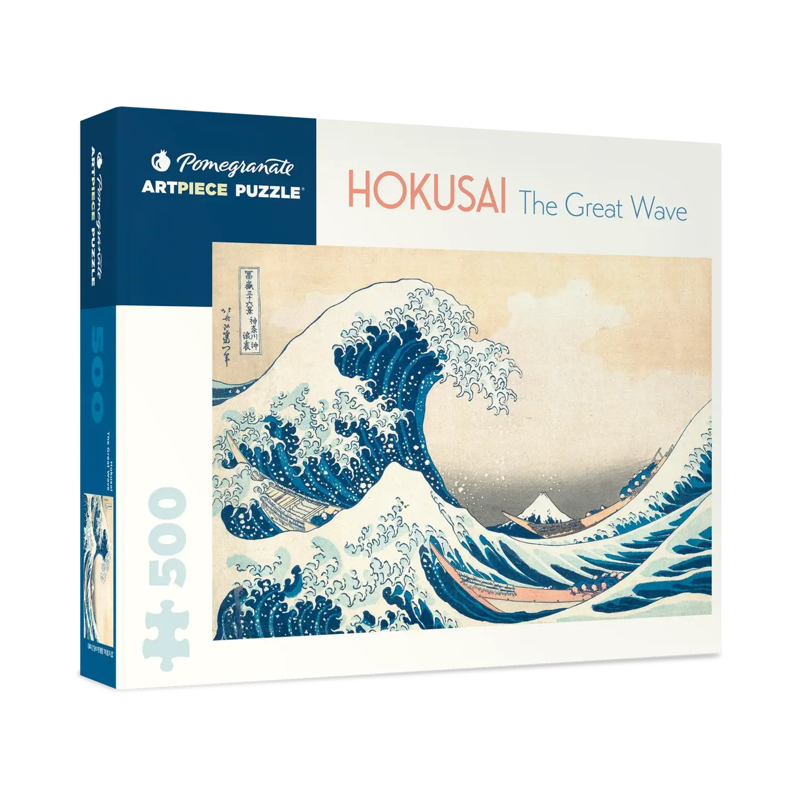Pomegranate Hokusai The Great Wave 500-Piece Puzzle