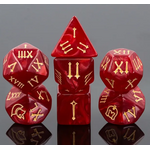 Goblin Dice Roman Red Dice Set