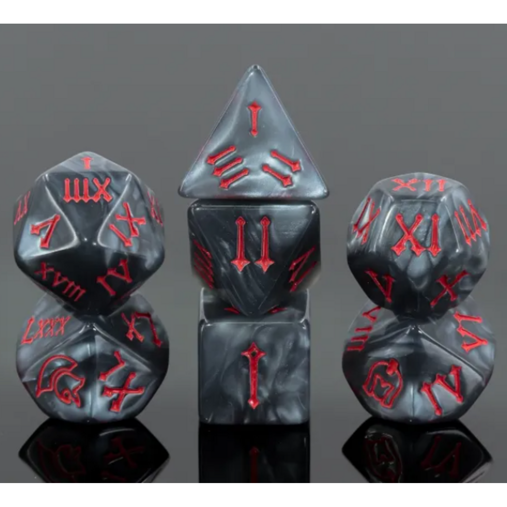 Goblin Dice Roman Iron Dice Set
