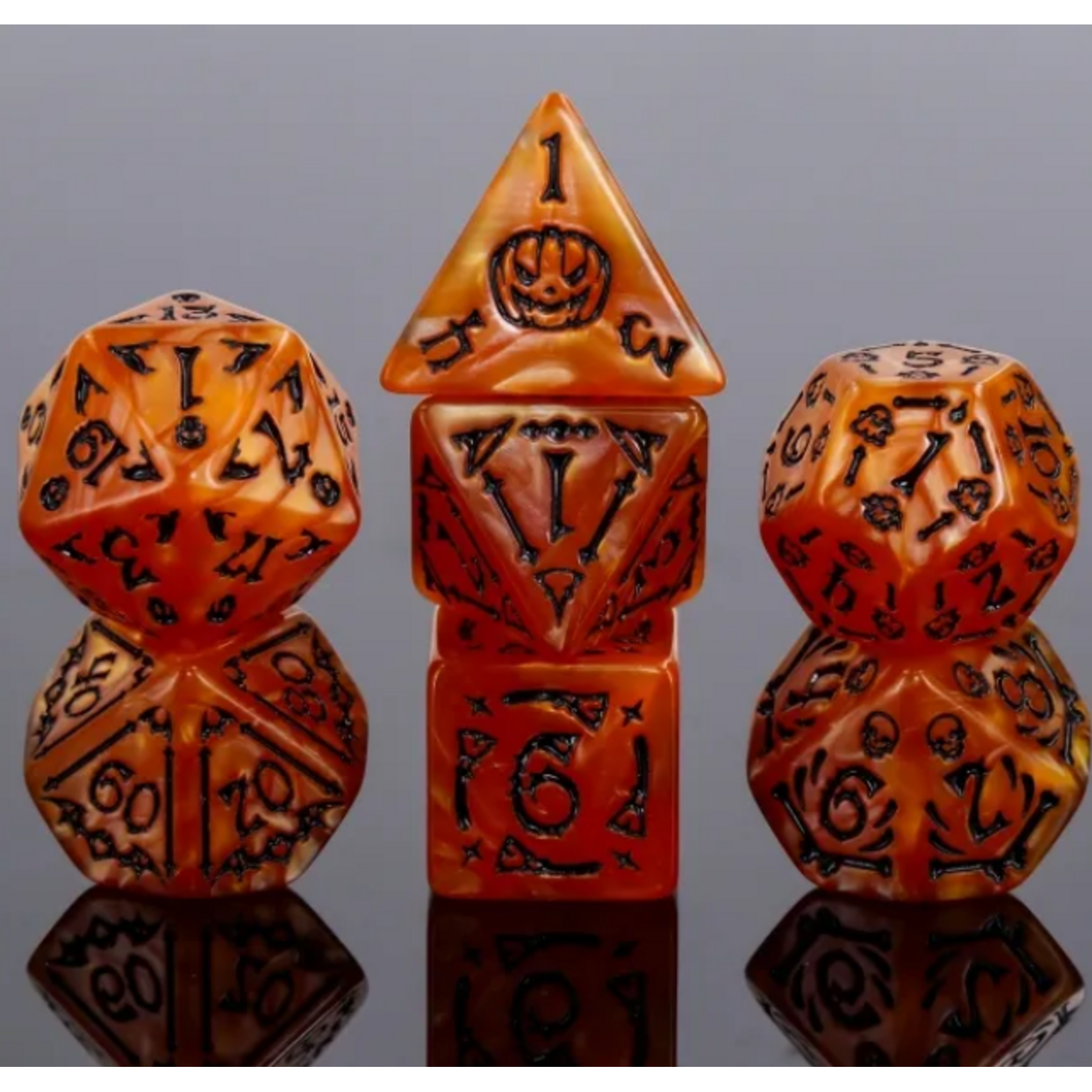 Goblin Dice Halloween Pumpkin Dice Set