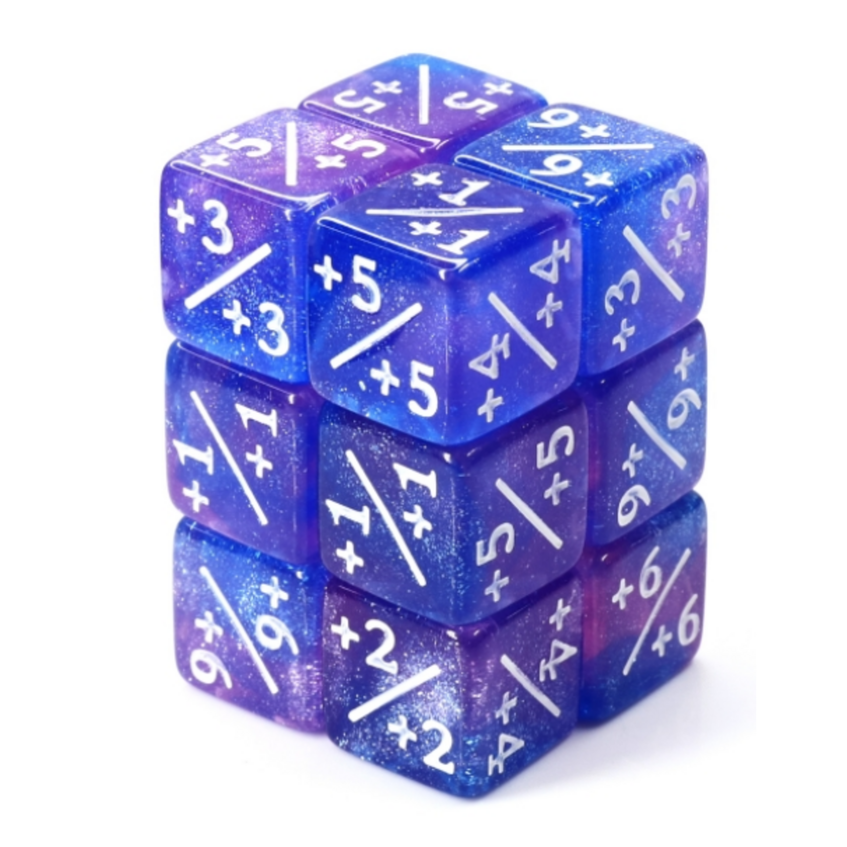 Goblin Dice 16mm D6 Counter +1/+1 Plus Dice [Assorted]