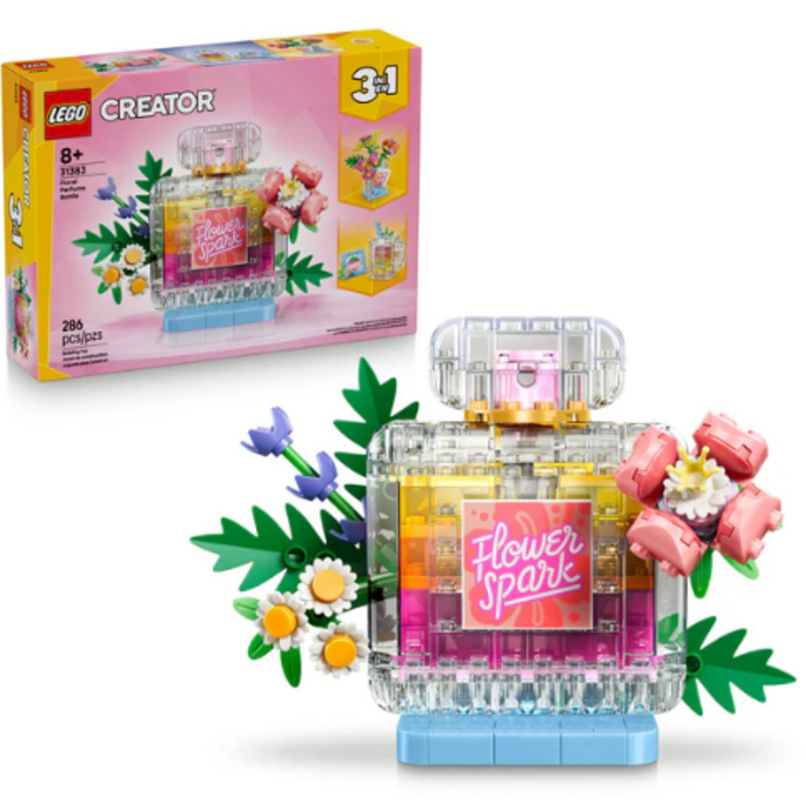 LEGO 31383 LEGO® Creator 3 in 1 Floral Decor Perfume Bottle