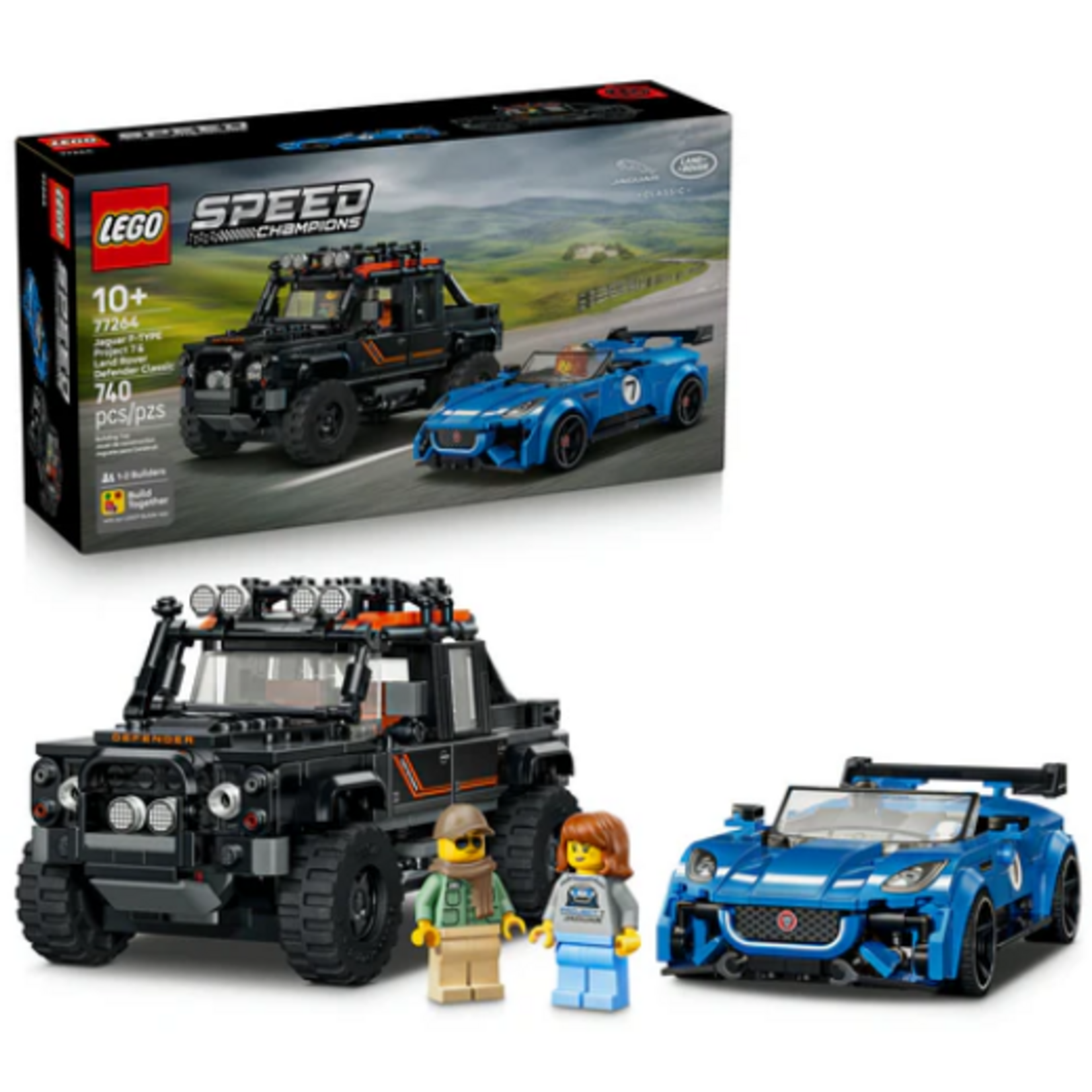 LEGO 77264 LEGO® Speed Champions Jaguar Project 7 & Land Rover Defender