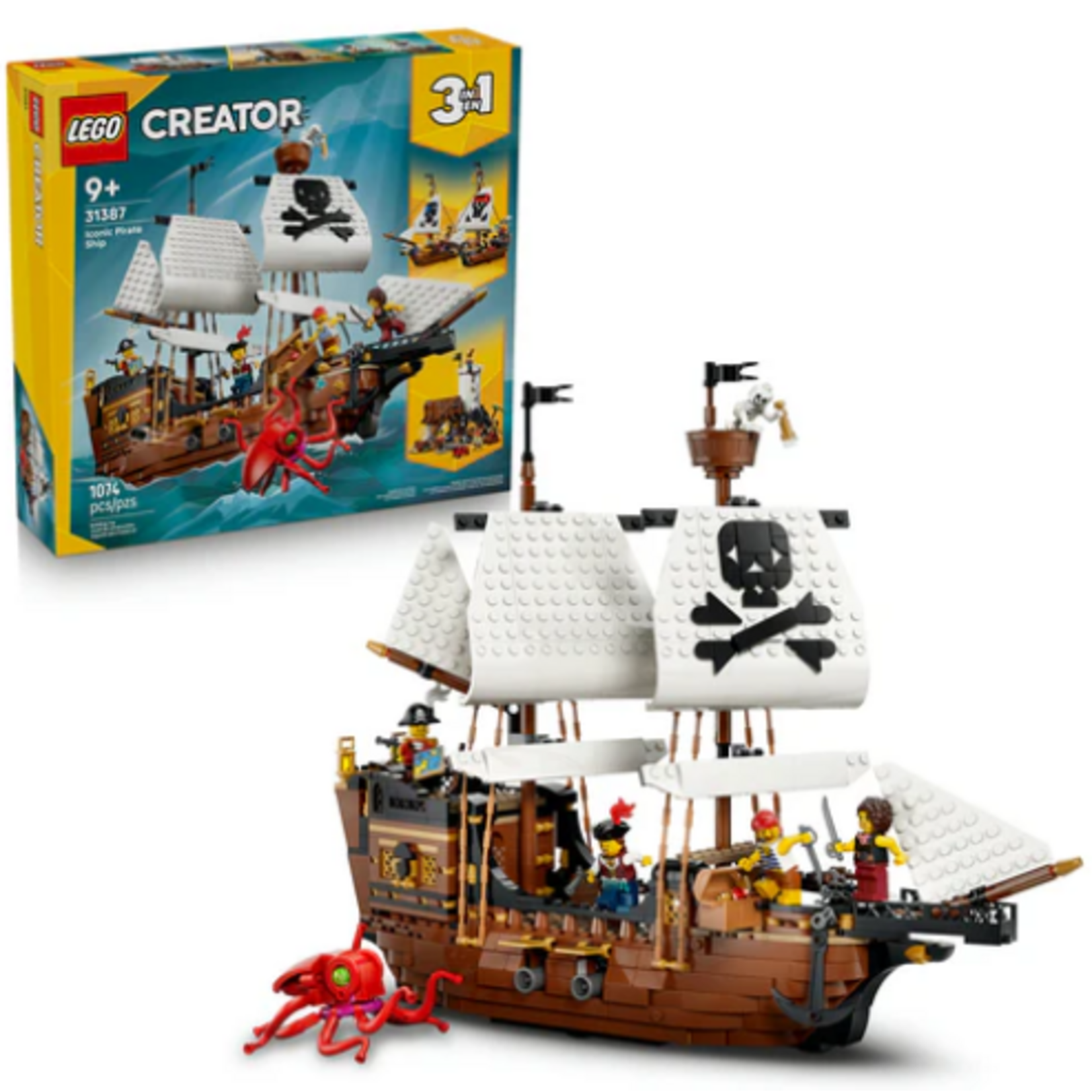 LEGO 31387 LEGO® Creator 3 in 1 Iconic Pirate Ship