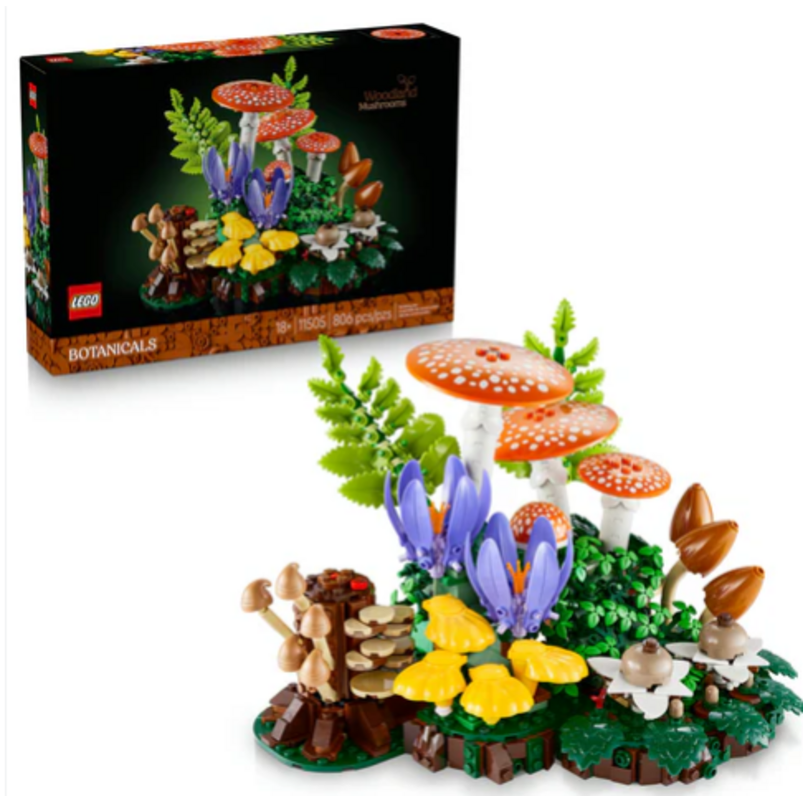 LEGO 11505 LEGO® Botanicals Woodland Mushrooms