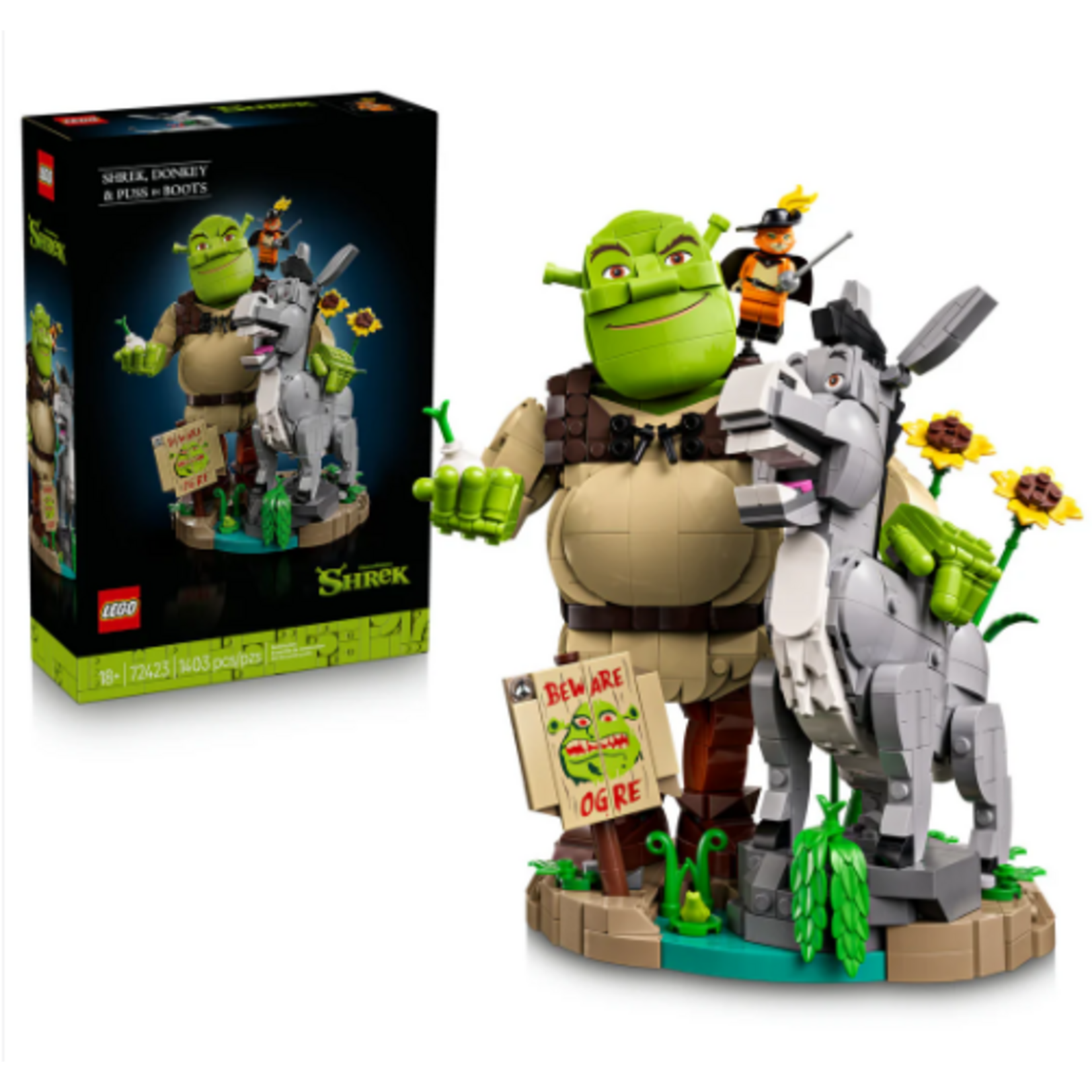 LEGO 72423 LEGO® Shrek, Donkey & Puss in Boots