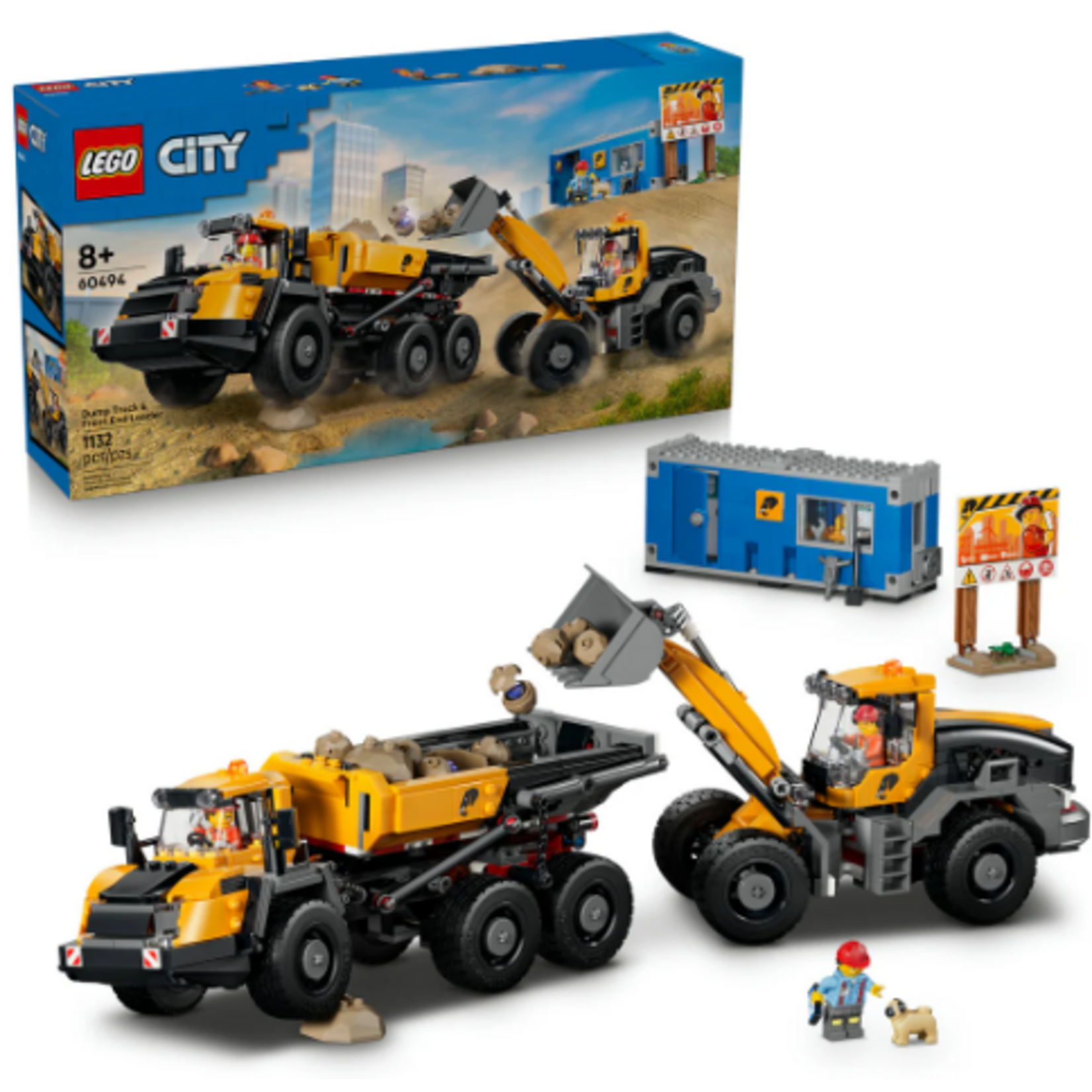 LEGO 60494 LEGO® City Dump Truck & Front End Loader
