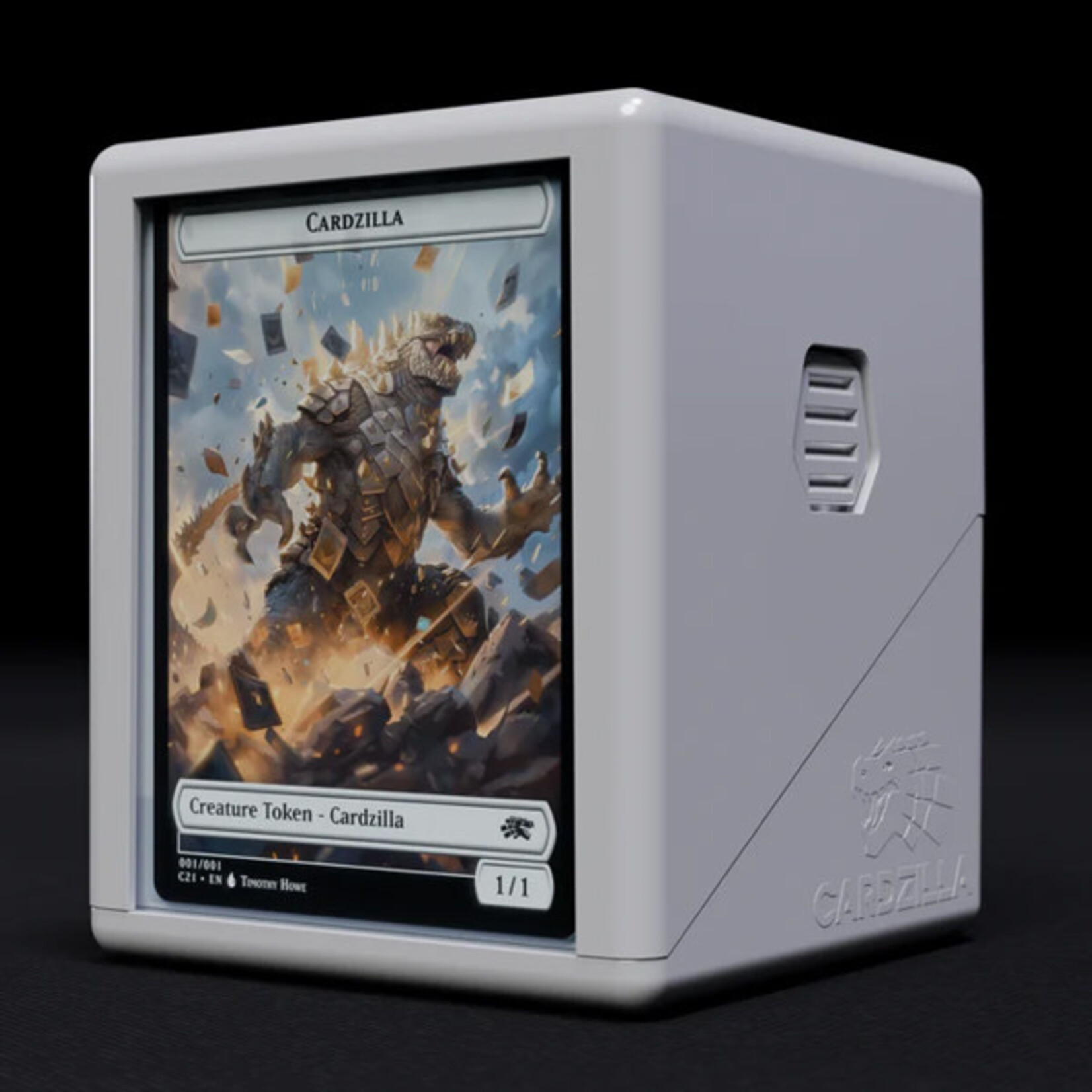 Cardzilla White Cardzilla Showcase 100+ Deck Box