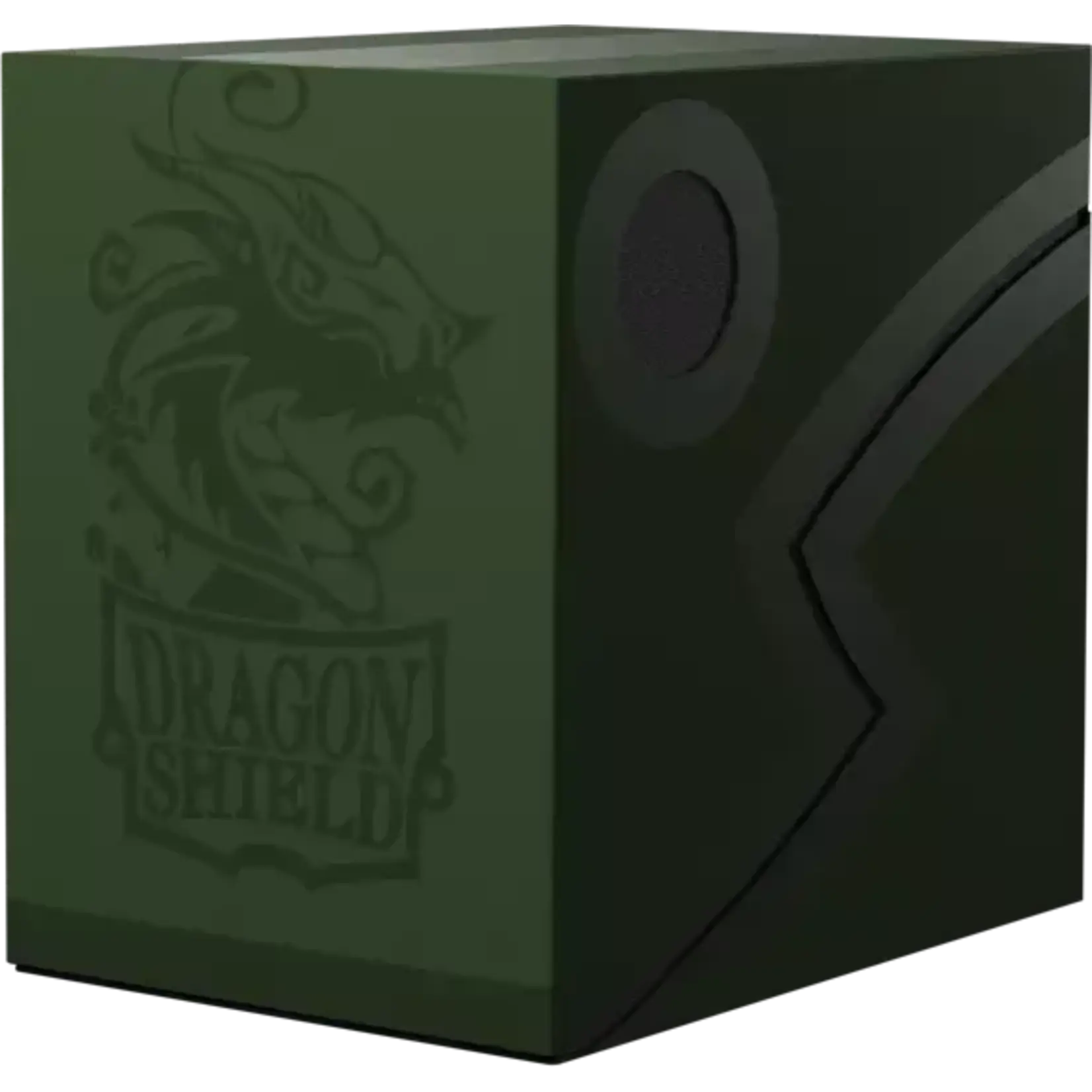 Dragon Shield Double Deck Shell Black/Green