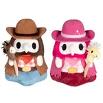 Squishable Mini Cowboy Plague Doctor & Nurse Squishable Set