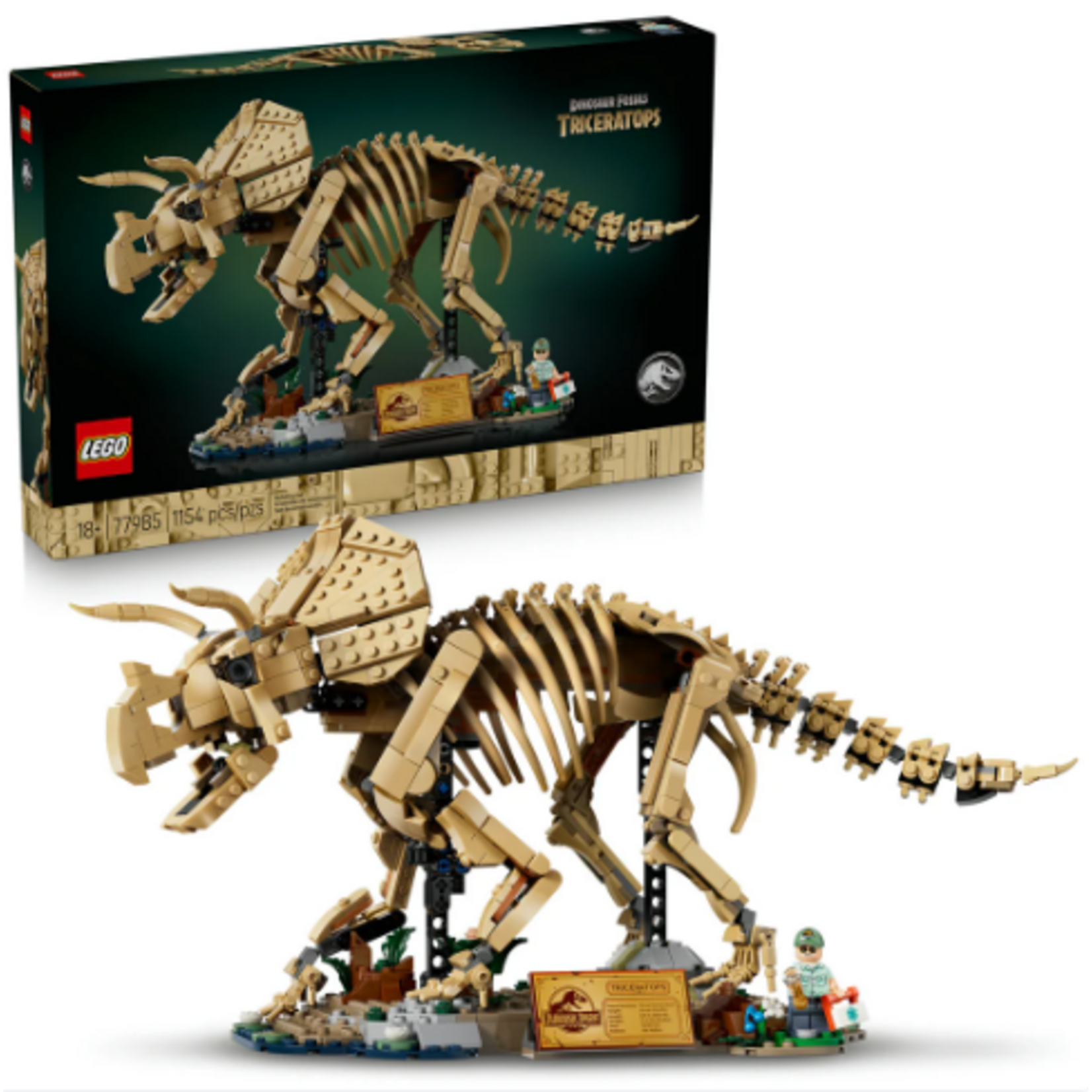 LEGO 77985 LEGO® Jurassic World Dinosaur Fossils Triceratops