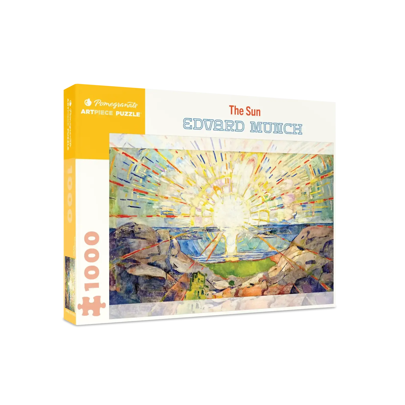 Pomegranate Edvard Munch The Sun 1000-Piece Jigsaw Puzzle