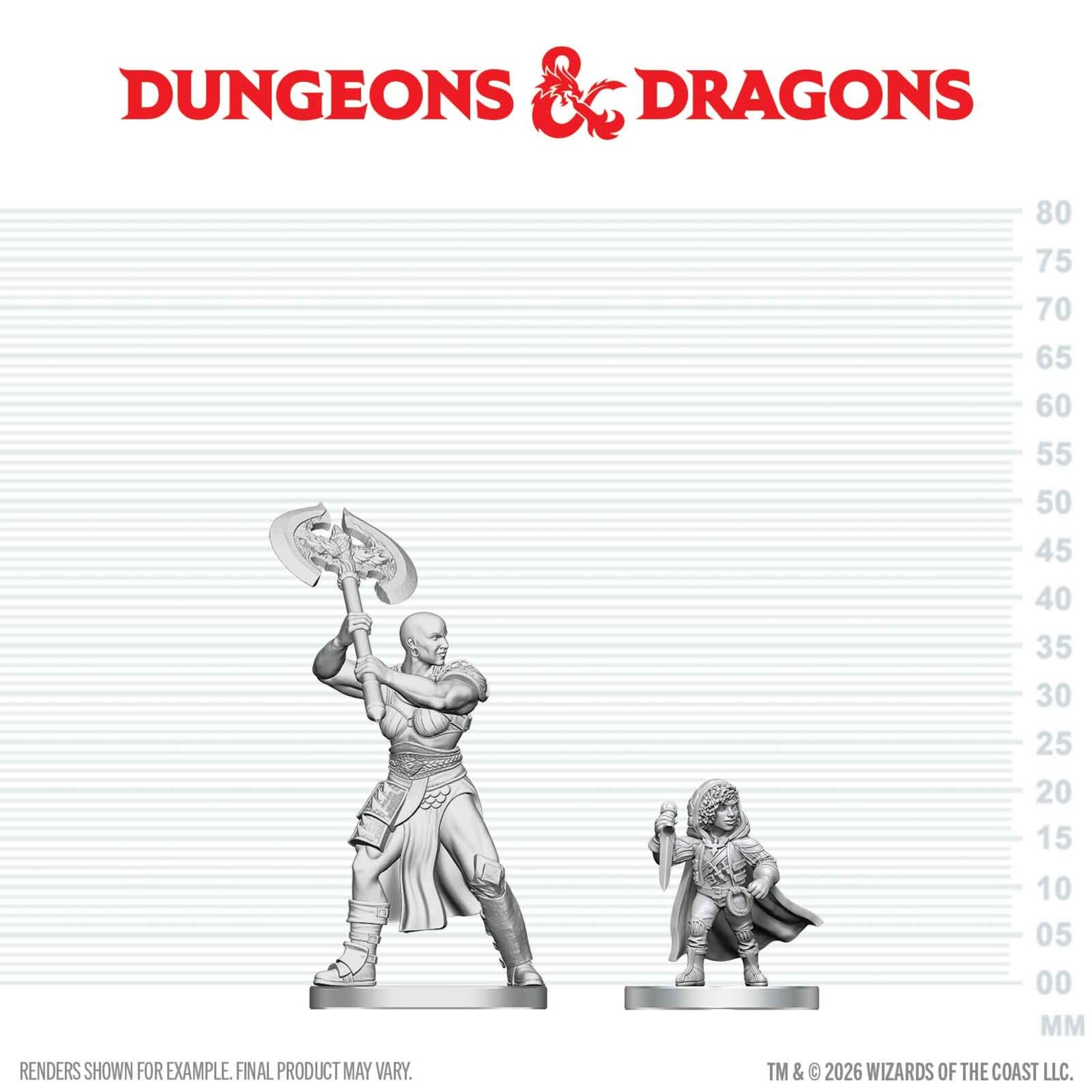 Goliath Barbarian and Halfling Rogue
