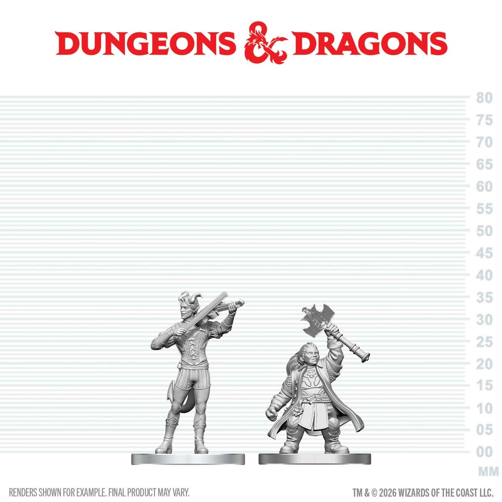 Tiefling Bard and Dwarf Cleric
