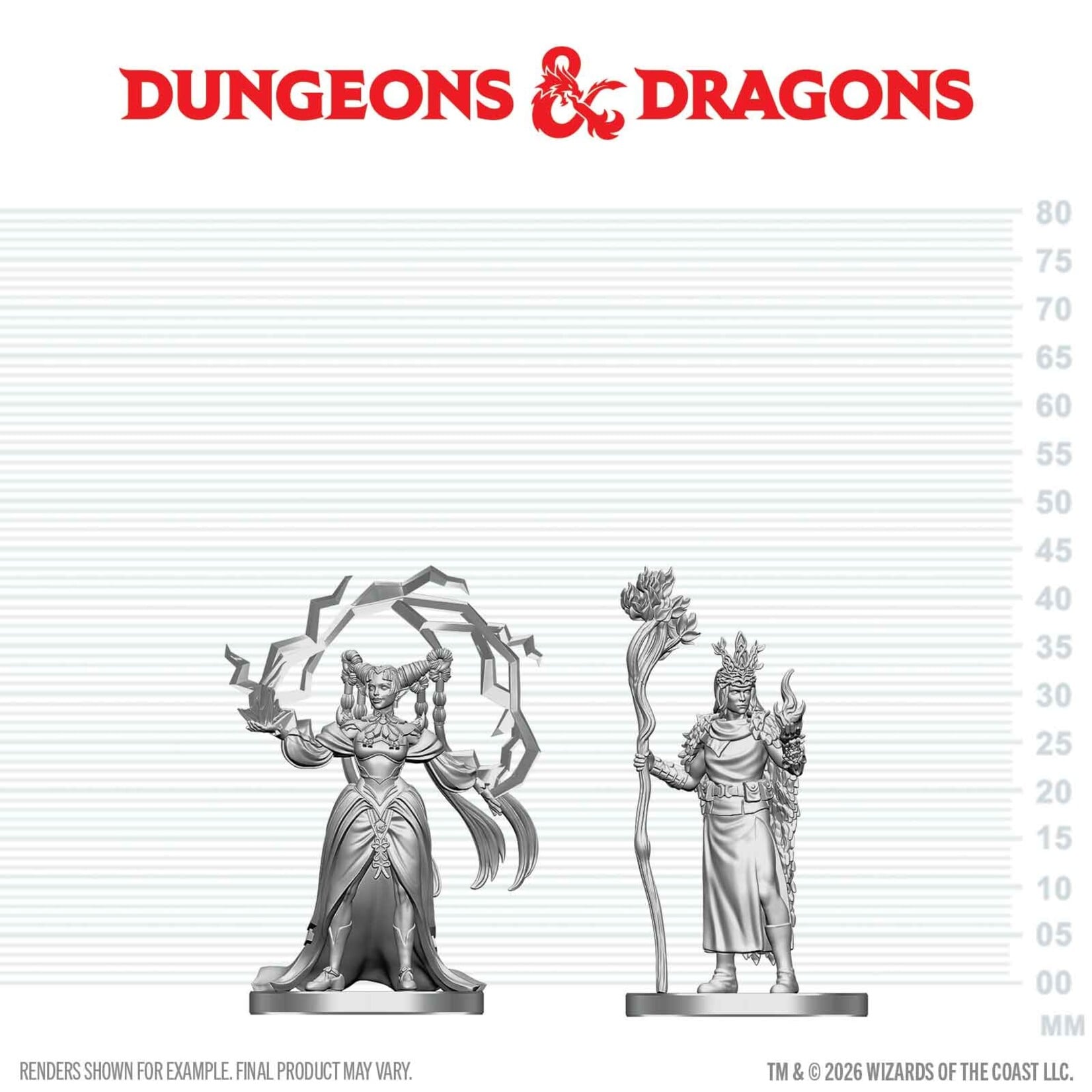 Human Druid and Elf Sorcerer