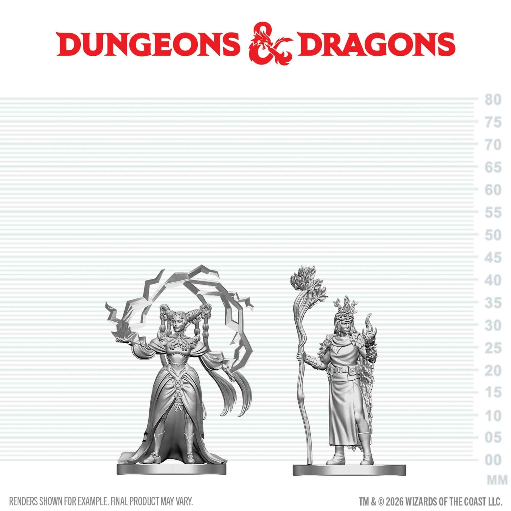 Human Druid and Elf Sorcerer
