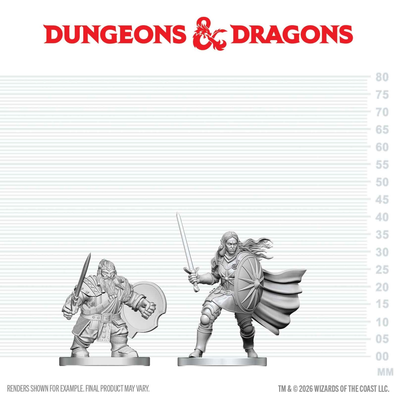 Dwarf Fighter and Orc Paladin