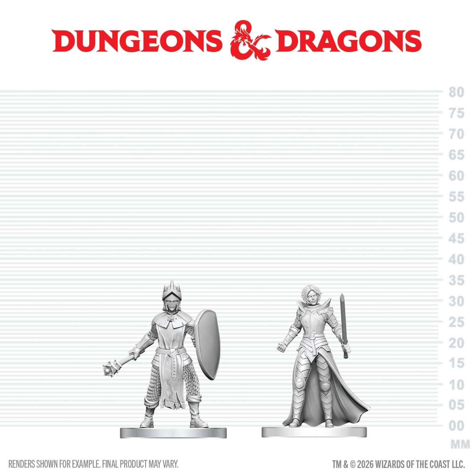 WizKids Black Gauntlet and Zhentilar Paladin of Bane