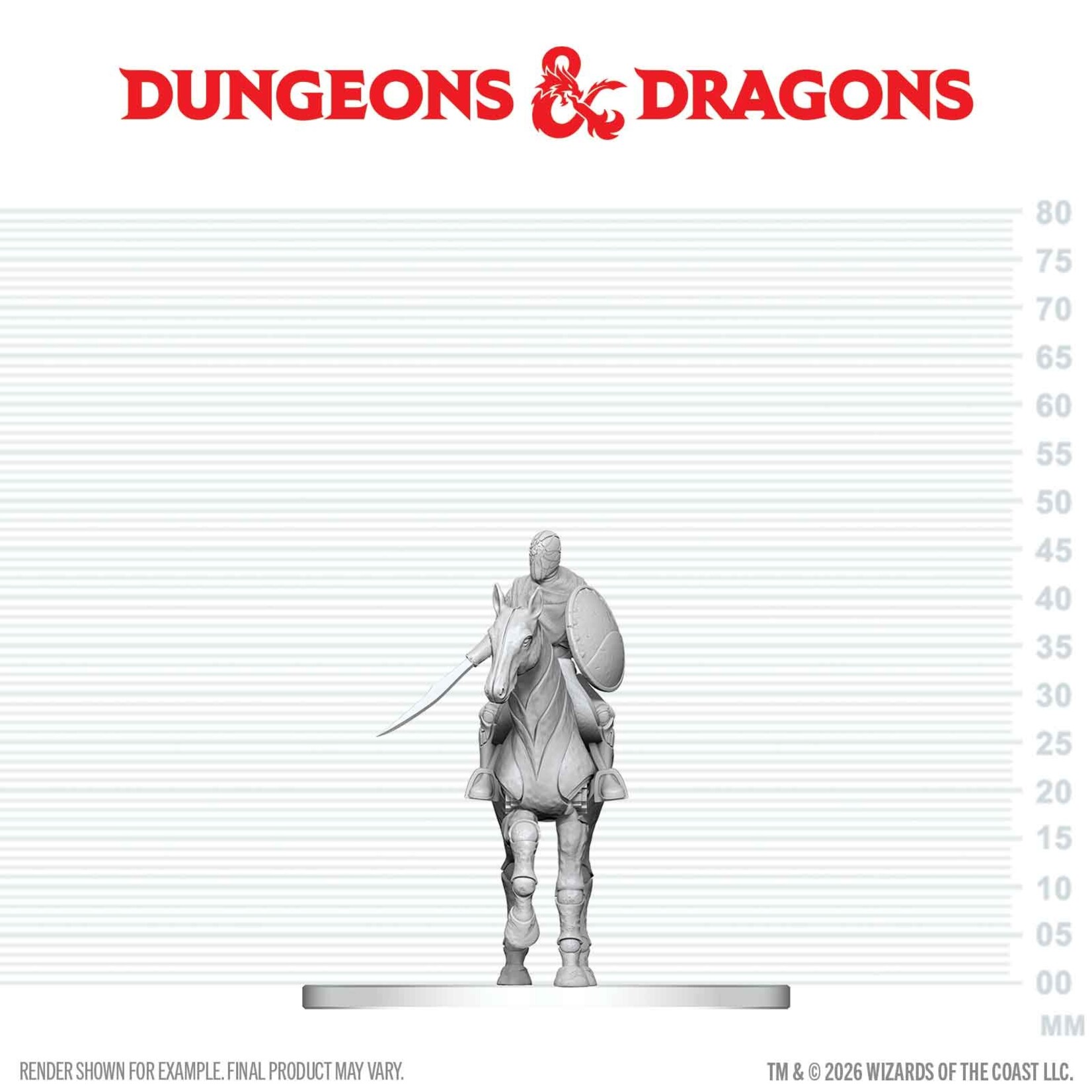 WizKids Nimblewright Steed with Rider